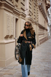 Entkomme dem Gewöhnlichen klassischer Trenchcoat