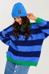 Svetr s odrazem kapky deště