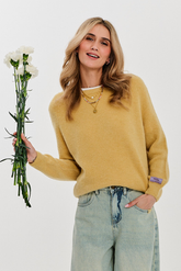 Mäkký úpletový sveter