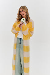 Zitronensorbet-Cardigan