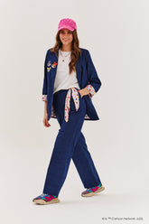 Powerpuff Girls weite Jeanshose