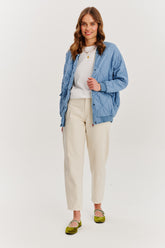 Übergroße, gesteppte Bomberjacke von Wind of Change