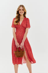 Morning Glory Midikleid