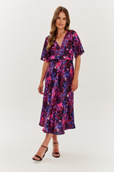 Rosabella doppelseitiges Midikleid