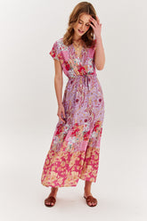 Riviera Boogie langes Kleid