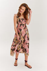 Vintage Paloma Midikleid