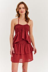 Ruggine Rüschen-Top