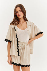 Camicia di lino Sandy Toes