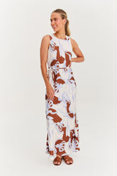 Abito lungo Sky Sway