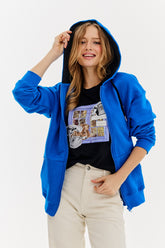 Zipová mikina Somewhere Soon