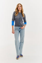 Cardigan di lana Mattina Nebbiosa