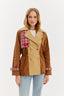 Coffee Break short trench coat