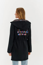 Pixel Love reversible parka