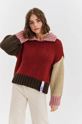 Smile Collector wool blend sweater