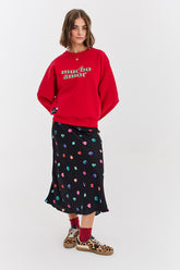 Chasing Diamonds midi skirt