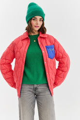 Candy Wind gesteppte Jacke