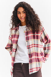 Quiet Flame flanellen overhemd