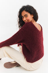 Berrylicious wool sweater
