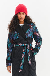 Prošívaný trenčkot Mystery Moss