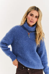 Rollkragenpullover Clouded Light