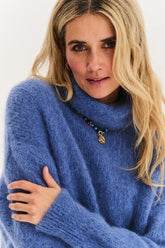 Clouded Light turtleneck sweater