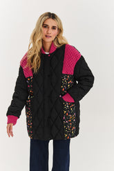 Rebel Rose quilted jacket