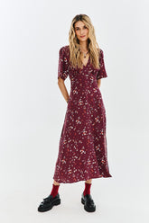 Vestido midi Toque de Romance
