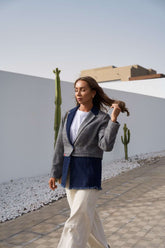 Unwritten Jacket with Detachable Bottom