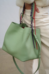 Desert Bloom leather bag