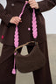 Flamingo leren tas