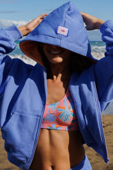 Catch the Waves Zip-Up Sweatshirt