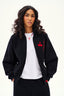 Cherry-ish Moments zip-up sweatshirt