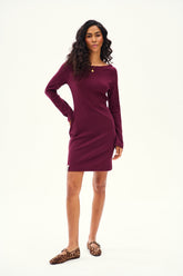 Plum Pie Knit Dress