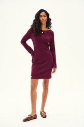 Vestido de Malha Plum Pie