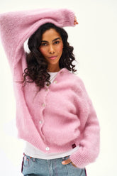 Milkshake mohair cardigan