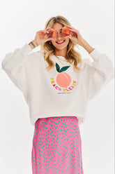 Peach Please Sweatshirt