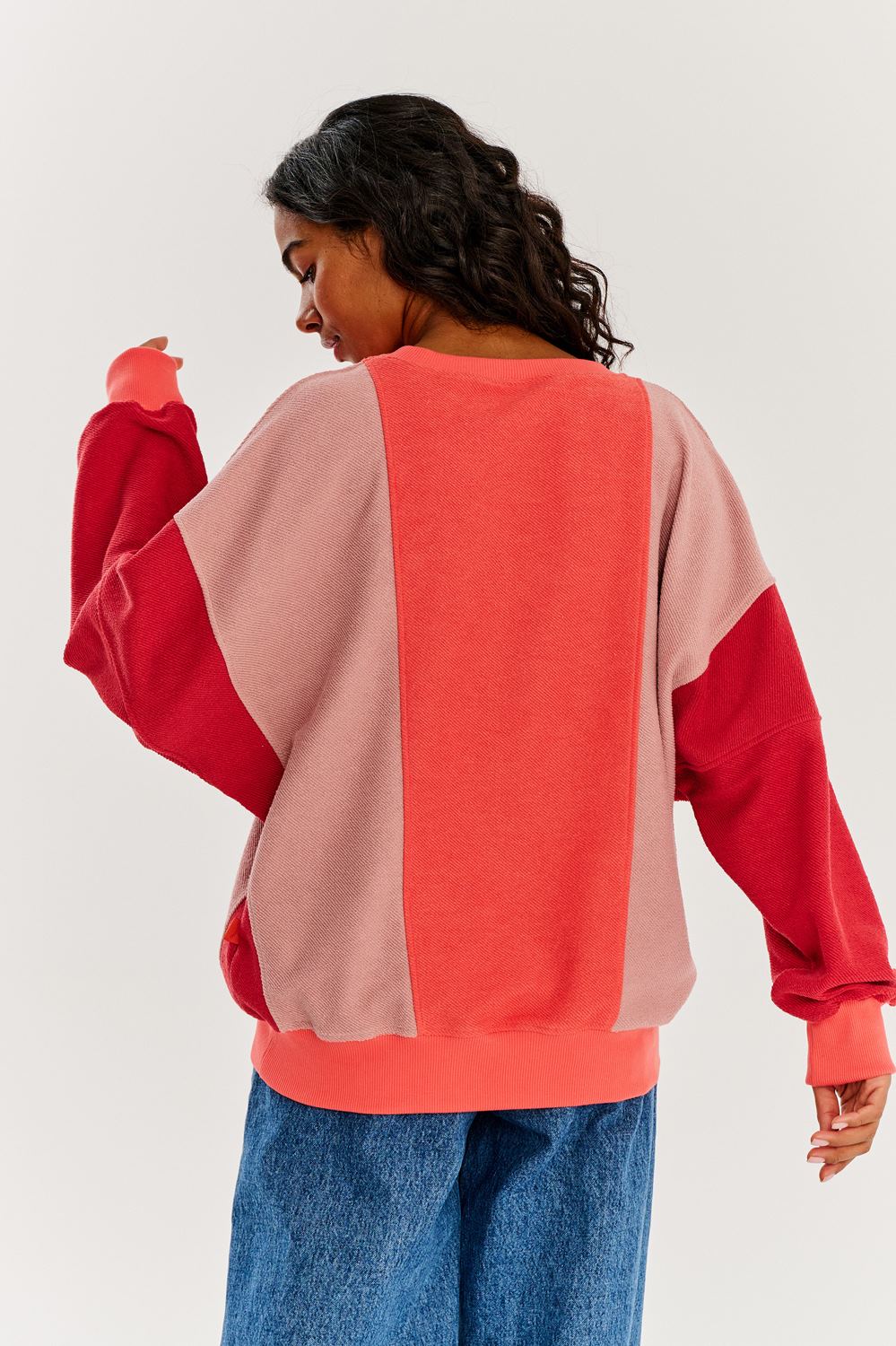 Coral Sunset Sweatshirt