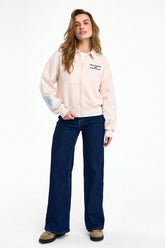 Lost Calm Sweatshirt mit Reißverschluss