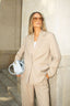 Marzipan Jacket with Detachable Collar