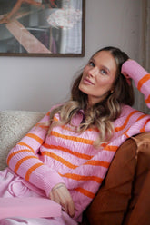 Polo suéter Pink Cloud