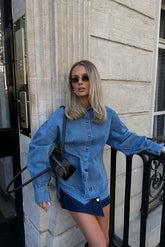 Denim Overhemd Sunrise Somewhere