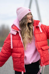 Rebel Frost winter jacket with detachable sleeves