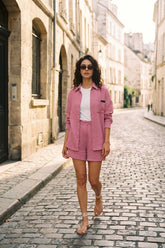 Saltwater Sunset Muslin Shirt