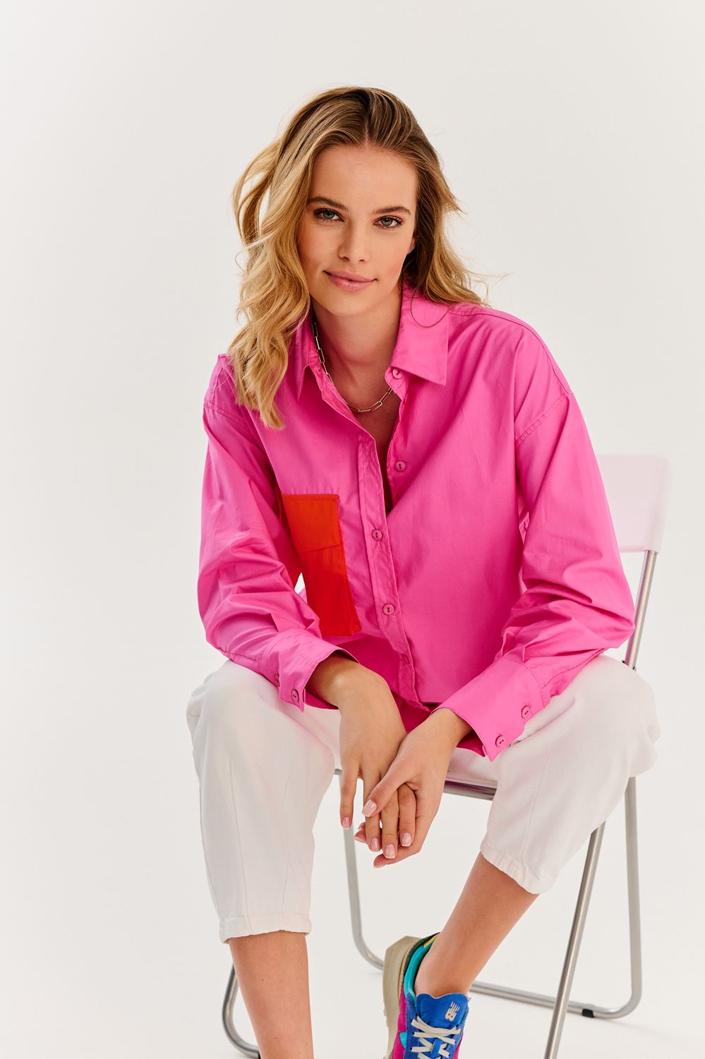 Pink Fusion oversize shirt