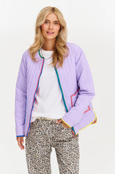 Giacca double-face Sogno di Lavanda e Papavero