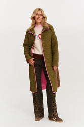 Wild Poem gesteppter Mantel