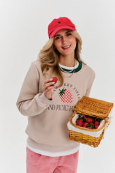 Strawberry Fields sweatshirt