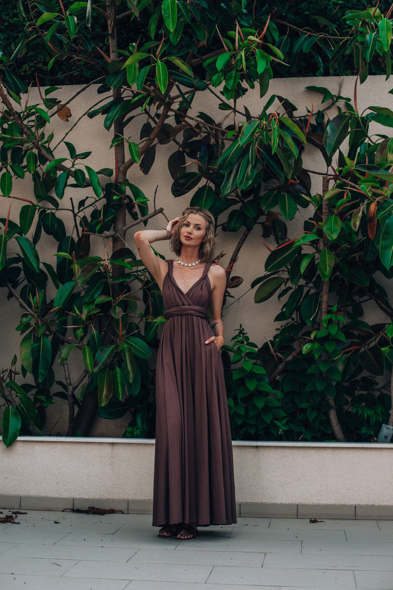 Korcula infinity maxi dress – NAOKO-STORE.com