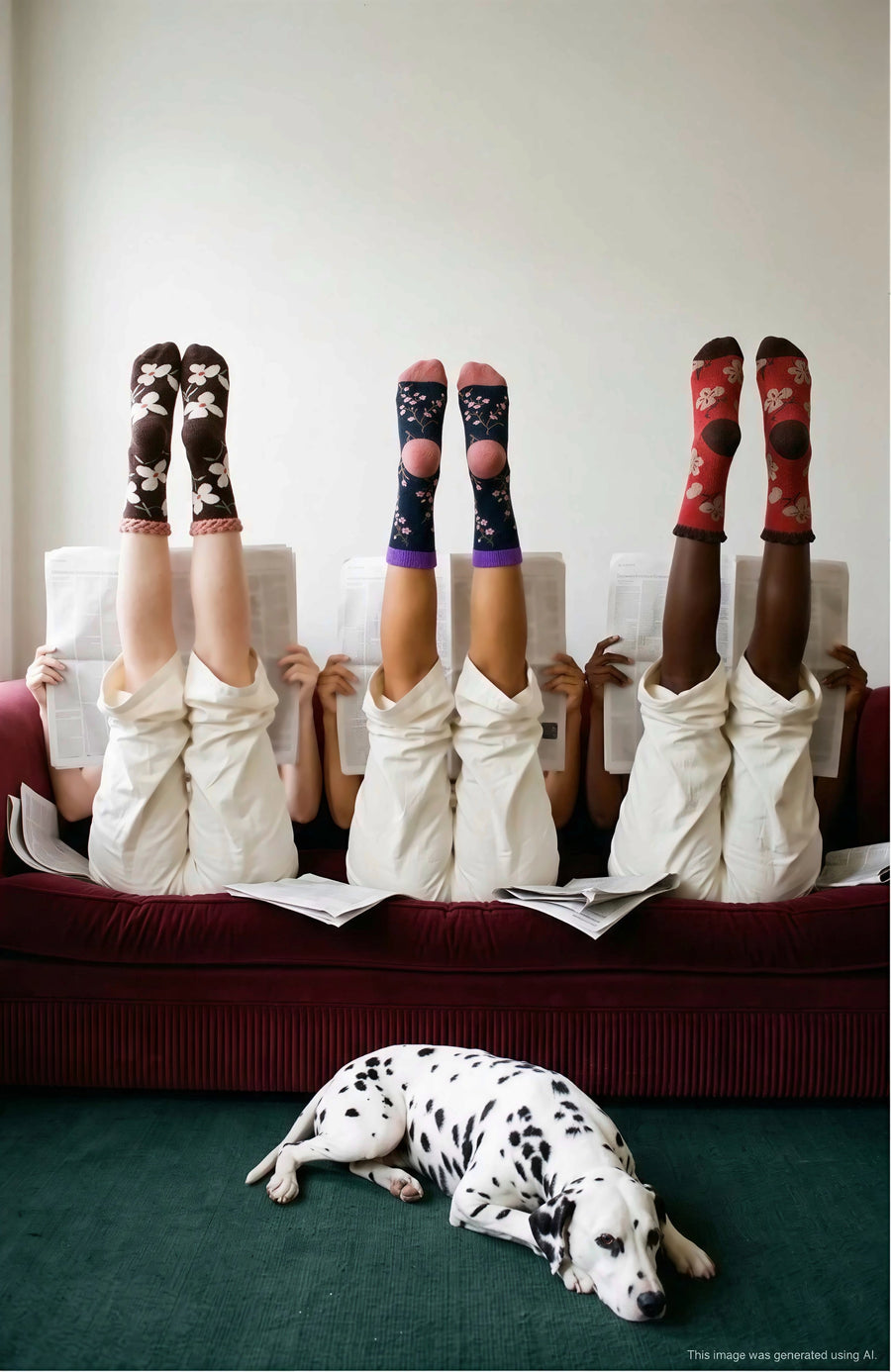 Folk Whisper wool and cashmere socks set