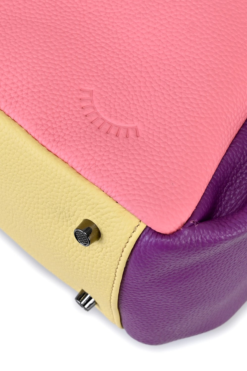 Dopamine Blush leather bag